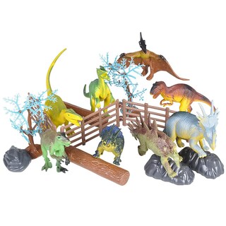 Foto 2 | Foto 2 | Set De Dinosaurios Adventure Planet De 20 Piezas Con Funda De Transporte - Venta Internacional.