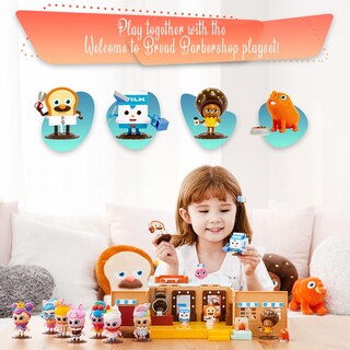Foto 5 | Foto 5 | Muñeca Toytron Bread Barbershop Toast Character 2 6 Cm - Venta Internacional.