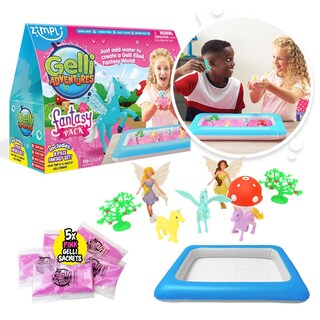 Foto 1 | Foto 1 | Kit Sensorial Zimpli Kids Gelli Adventures Fantasy Con Figuras - Venta Internacional.