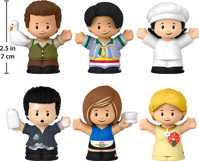 Foto 3 | Foto 3 | Set De Figuras Little People Collector Friends (serie De Televisión) - Venta Internacional.