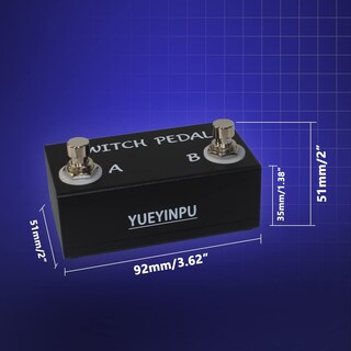 Foto 5 | Foto 5 | Pedal De Doble Interruptor Momentáneo Para Efecto De Guitarra Yueyinpu - Venta Internacional.