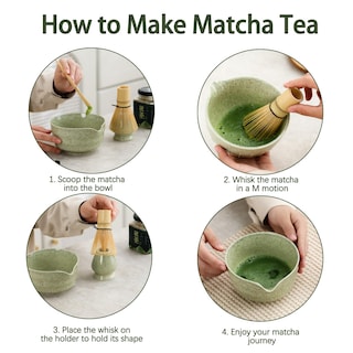 Foto 6 | Foto 6 | Juego De Té Japonés Matcha Ochcahser Con Cuenco De Matcha De 500 Ml - Venta Internacional.