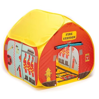 Foto 2 | Foto 2 | Tienda De Campaña Playhouse Pop It Up Firestation Con Tapete De Juego Streetmap - Venta Internacional.
