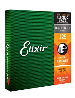 Foto 1 | Foto 1 | Cuerdas Elixir Super Light B 5th String 125 Para Bajo - Venta Internacional.