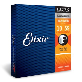 Foto 1 | Foto 1 | Cuerdas Para Guitarra Eléctrica Elixir Nanoweb De 7 Cuerdas Light/heavy - Venta Internacional.