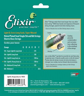Foto 6 | Foto 6 | Elixir Para Cuerdas De Bajo Acero Niquelado Con Revestimiento Nanoweb - Venta Internacional.