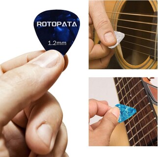 Foto 3 | Foto 3 | Juego De 150 Púas Para Guitarra Rotopata Con Caja Organizadora - Venta Internacional.