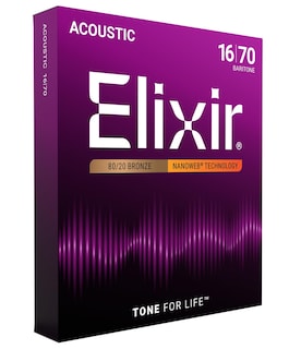 Foto 1 | Foto 1 | Cuerdas Para Guitarra Acústica Elixir 80/20 Bronze Nanoweb - Venta Internacional.