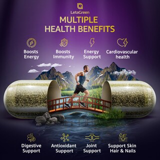 Foto 5 | Foto 5 | Suplemento De Aceite De Semillas Negras De Musgo Marino Letagreen 120 Cápsulas - Venta Internacional.