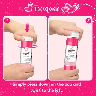 Foto 7 | Foto 7 | Kit De Botellas Para Resaca Lovevoyage Para Despedida De Soltera Paquete De 6 - Venta Internacional.