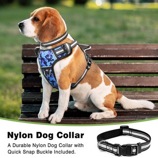 Foto 2 | Foto 2 | Arnés Para Perros Winsee Sin Tirón Con Collar Para Perros Medianos - Venta Internacional.