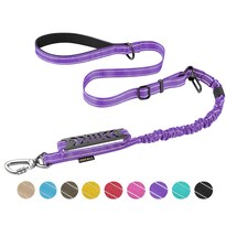 Correa Para Perro Aubell Heavy Duty Reflectante Con Cinturón De Seguridad De Coche Color Morado - Venta Internacional.