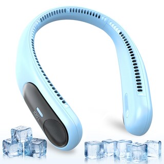 Foto 1 | Foto 1 | Ventilador De Cuello Namecute Portátil Sin Aspas Led De 4 Velocidades 6000 Mah - Venta Internacional.