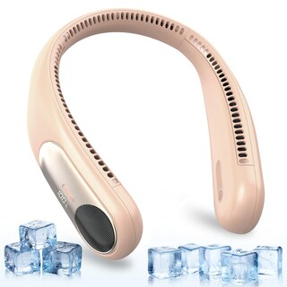 Foto 1 | Foto 1 | Ventilador De Cuello Namecute Portátil Sin Aspas Led De 4 Velocidades 6000 Mah - Venta Internacional.