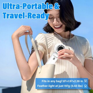 Foto 6 | Foto 6 | Ventilador Portátil Phensen F15 Turbo Batería De 100 Velocidades Y 5000 Mah - Venta Internacional.