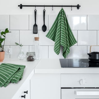 Foto 2 | Foto 2 | Toallas De Mano Jacquotha A Rayas Verdes De 2 Piezas Para Baño - Venta Internacional.