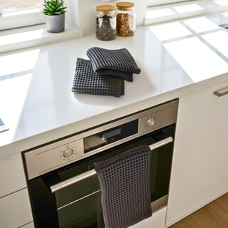 Foto 2 | Foto 2 | Juego De 3 Paños De Cocina Püskül Gofres Orgánicos 100% Algodón Turco - Venta Internacional.