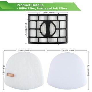 Foto 4 | Foto 4 | Filtro De Repuesto Viewall Para Aspiradora Shark Uv725 Uv650 - Venta Internacional.
