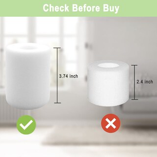 Foto 3 | Foto 3 | Paquete De 6 Filtros De Espuma De Repuesto Para Aspiradora Shark Iq R101ae - Venta Internacional.