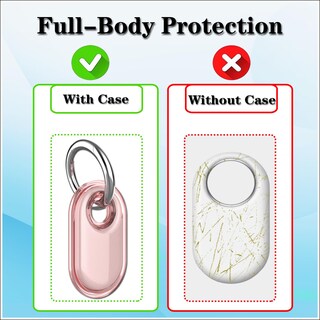 Foto 6 | Foto 6 | Funda Impermeable Para Samsung Galaxy Smarttag2 X2 Rosa Y Blanco - Venta Internacional.