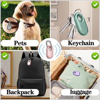 Foto 7 | Foto 7 | Funda Impermeable Para Samsung Galaxy Smarttag2 X2 Rosa Y Blanco - Venta Internacional.