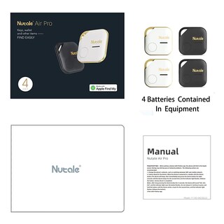 Foto 2 | Foto 2 | Localizador De Llaves Bluetooth Nutale Airpro Ios Blanco Y Negro - Venta Internacional.