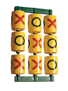 Foto 1 | Foto 1 | Panel De Actividades Gorilla Playsets Tic Tac Toe Spinner Amarillo - Venta Internacional.