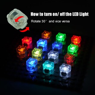 Foto 5 | Foto 5 | Kit De Accesorios Para Bloques De Construcción Pamvava Con 14 Ladrillos De Luz Led - Venta Internacional.