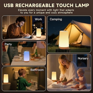 Foto 6 | Foto 6 | Lámpara Nocturna Yonito Para Habitación Del Bebé Táctil Regulable 13 Colores - Venta Internacional.