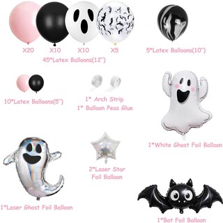 Foto 4 | Foto 4 | Kit De Fiesta Wulagogo Little Boo Para Halloween Girl 92 Unidades - Venta Internacional.