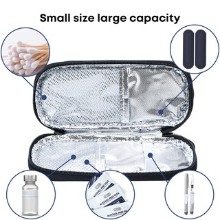 Foto 3 | Foto 3 | Estuche De Viaje Para Enfriador De Insulina Mosla Con 2 Bolsas De Hielo Para Insulina - Venta Internacional.