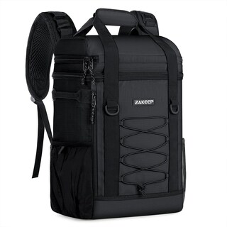 Foto 1 | Foto 1 | Mochila Térmica Zakeep 36 Latas Multifuncional A Prueba De Fugas Negra - Venta Internacional.