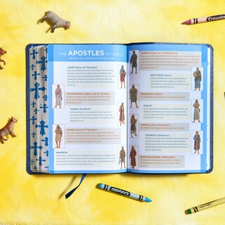 Foto 4 | Foto 4 | Biblia Para Niños Holman Bibles Kjv Royal Blue Leathertouch - Venta Internacional.
