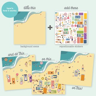 Foto 4 | Foto 4 | Libro De Pegatinas Sticker & Chill Para Adultos Con Más De 700 Pegatinas - Venta Internacional.