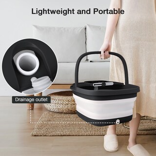 Foto 4 | Foto 4 | Spa Para Pies Hospan Plegable Con Calor Burbujas Luz Roja Y Más - Venta Internacional.