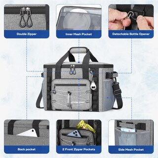 Foto 4 | Foto 4 | Nevera Maelstrom Con Laterales Suaves 22 Litros Aislamiento 30 Latas Color Gris - Venta Internacional.