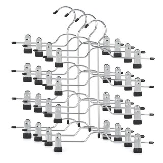 Foto 1 | Foto 1 | Perchas Para Faldas Topia Hanger De Metal De 4 Niveles Para Mujer Paquete De 4 Color Negro - Venta Internacional.
