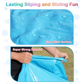 Foto 3 | Foto 3 | Tobogán Acuático Slip Lawn Happy Aplenty De 40 Pies Con 2 Tablas De Bodyboard - Venta Internacional.