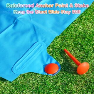 Foto 4 | Foto 4 | Tobogán Acuático Slip Lawn Happy Aplenty De 40 Pies Con 2 Tablas De Bodyboard - Venta Internacional.