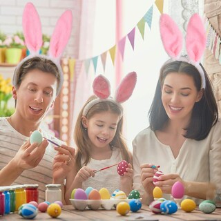 Foto 4 | Foto 4 | Diademas De Peluche Max Fun Con Orejas De Conejo De Pascua Para Niños Y Adultos - Venta Internacional.