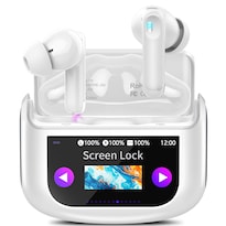 Auriculares Inalámbricos Qxufv Bluetooth 5.4 48h Anc Ipx7 Blancos - Venta Internacional.