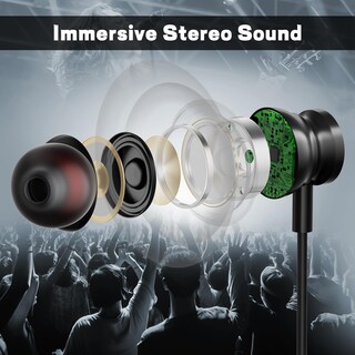 Foto 3 | Foto 3 | Auriculares Usb C Con Cable Gsangoo Para Iphone 16/15 Pro Max Negros - Venta Internacional.