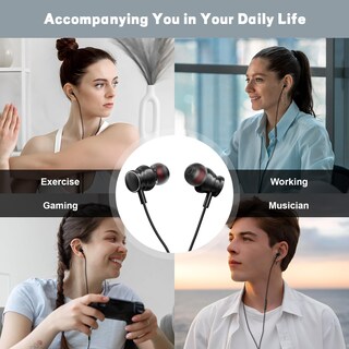 Foto 7 | Foto 7 | Auriculares Usb C Con Cable Gsangoo Para Iphone 16/15 Pro Max Negros - Venta Internacional.