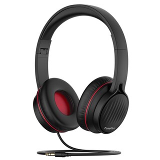 Foto 1 | Foto 1 | Auriculares Tuneflux Kids Con Cable Límite De Volumen De 85 Db Negro Y Rojo - Venta Internacional.
