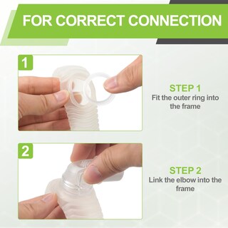 Foto 3 | Foto 3 | Set De Conectores De Codo Medicolor Para Airfit F30i P30i N30i - Venta Internacional.