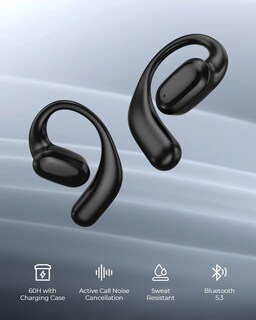 Foto 7 | Foto 7 | Auriculares Open Ear Lemuna Bluetooth 5.3 Inalámbricos Negros - Venta Internacional.