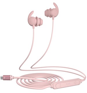 Foto 1 | Foto 1 | Auriculares Sleep Hmusic Sleep Con Micrófono 30 Db Aislamiento De Ruido Color Rosa - Venta Internacional.