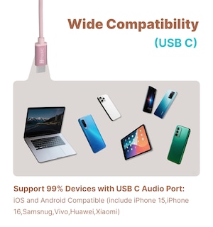 Foto 7 | Foto 7 | Auriculares Sleep Hmusic Sleep Con Micrófono 30 Db Aislamiento De Ruido Color Rosa - Venta Internacional.