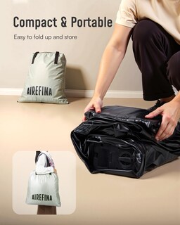 Foto 4 | Foto 4 | Colchón Inflable Airefina Twin Con Bomba Integrada De 18 Pulgadas De Altura - Venta Internacional.