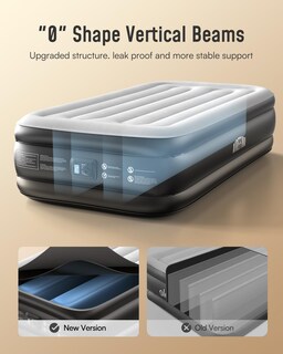 Foto 7 | Foto 7 | Colchón Inflable Airefina Twin Con Bomba Integrada De 18 Pulgadas De Altura - Venta Internacional.
